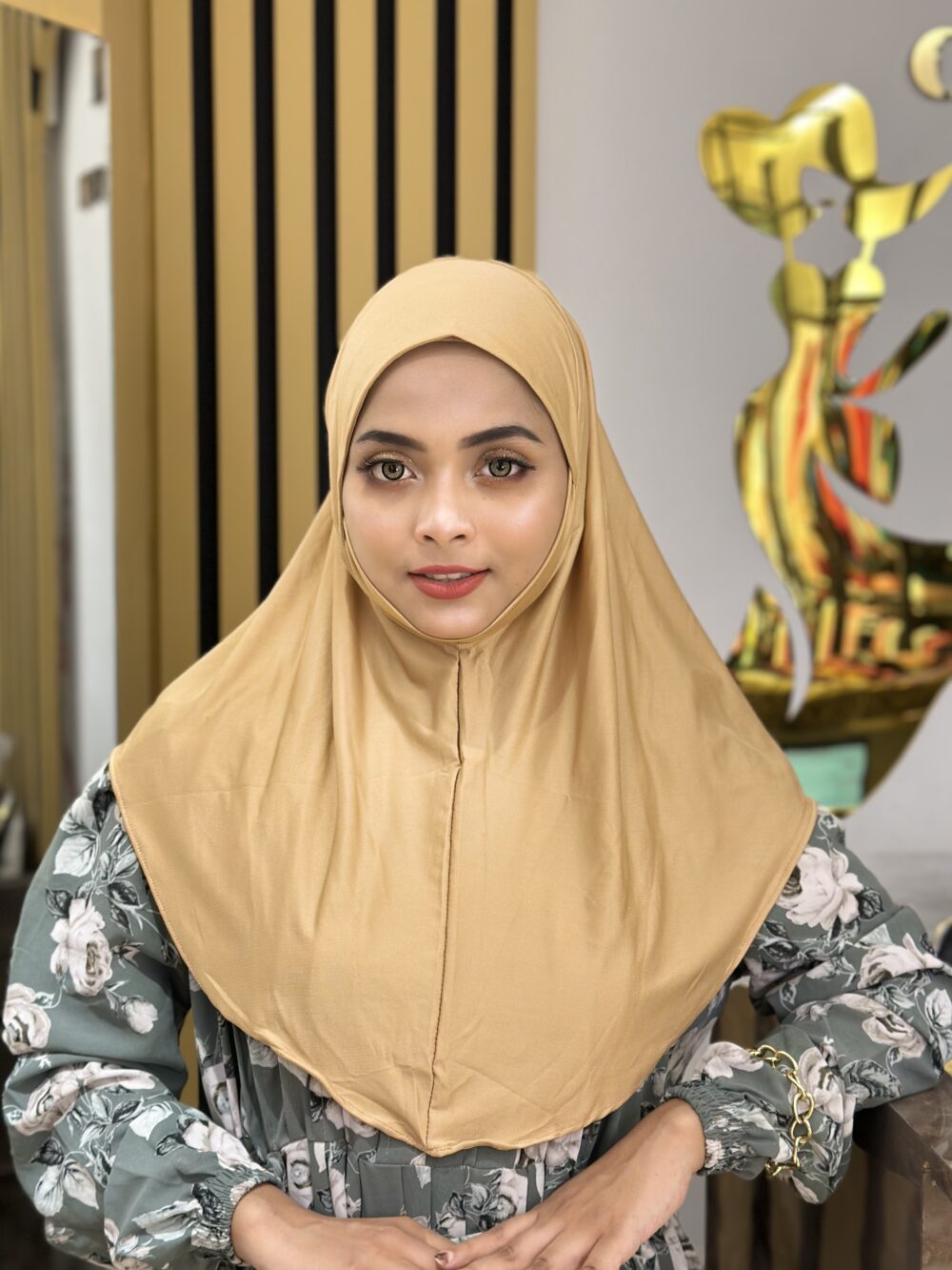 প্রিমিয়াম কোরিয়ান প্লেইন হিজাব - Image 7