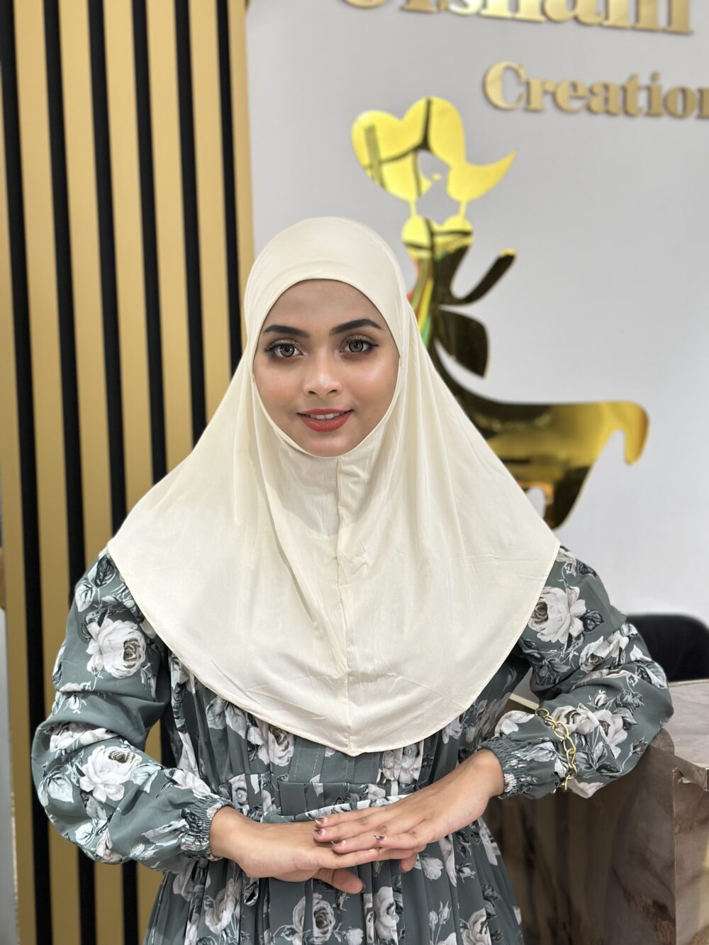 প্রিমিয়াম কোরিয়ান প্লেইন হিজাব - Image 12