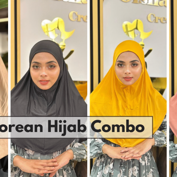 4 pc premium korean ready hijab