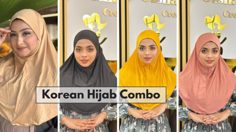 4 pc premium korean ready hijab