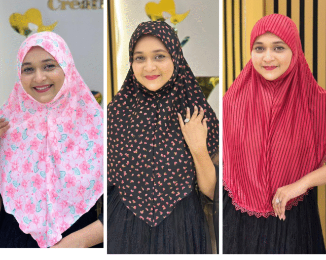Stylish Printed Combo Hijab Set