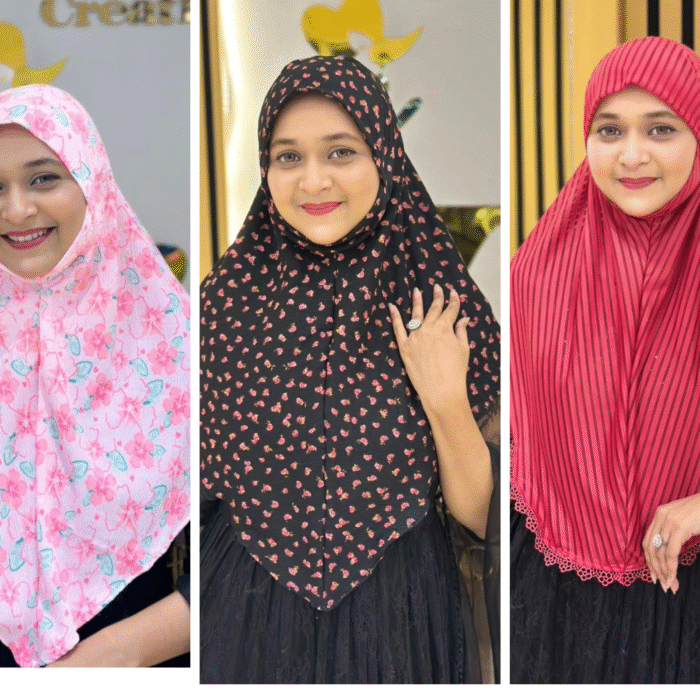 Stylish Printed Combo Hijab Set