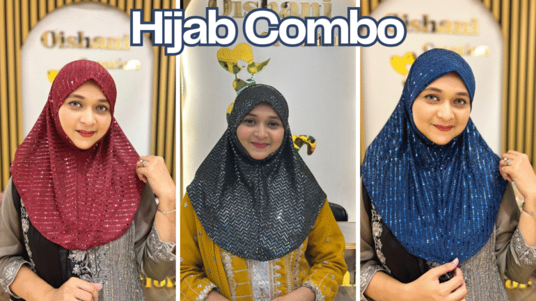 Arabian Short party ready Hijab combo