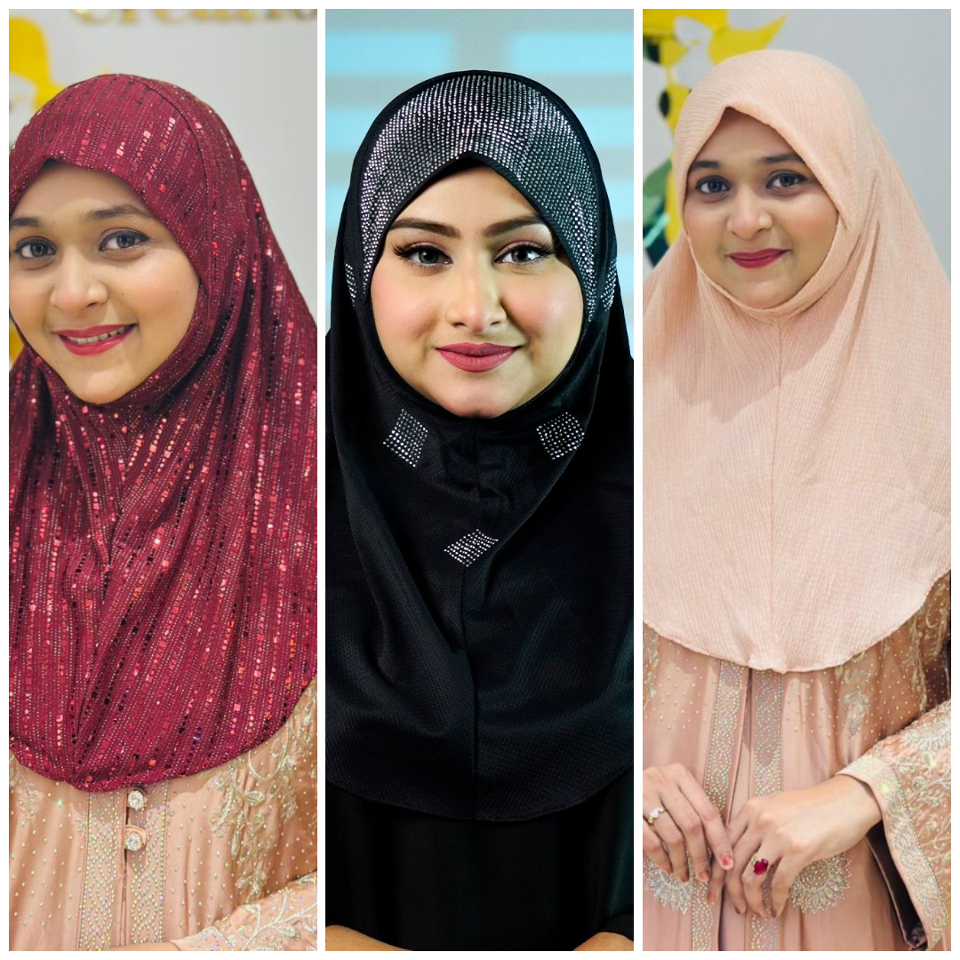 3 Short Ready Hijab in 1 Combo