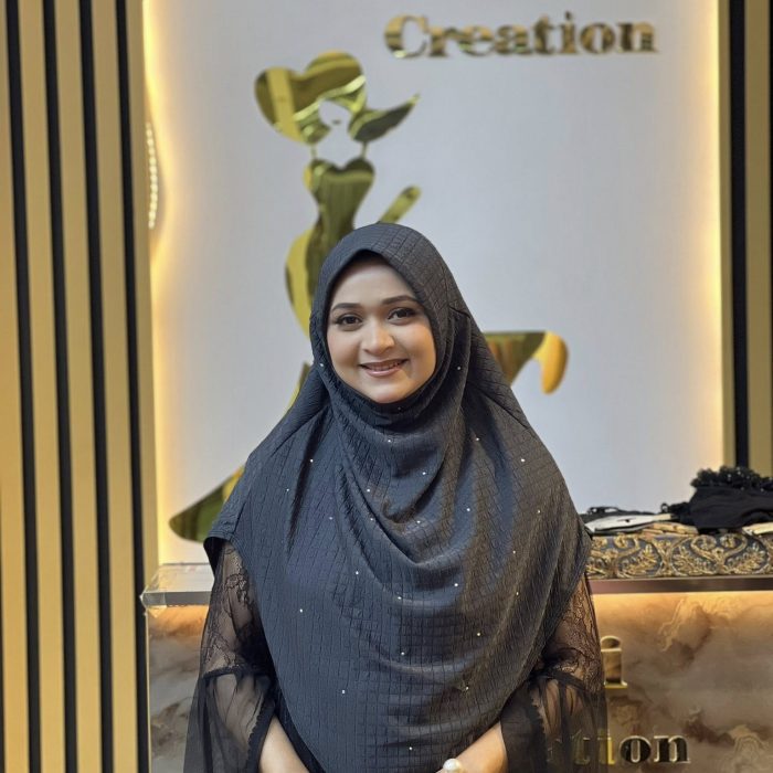 Premium Malaysian Hijab Black